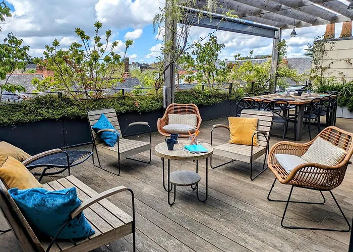 Le Studio Nantais - Loft Moderne Avec Rooftop