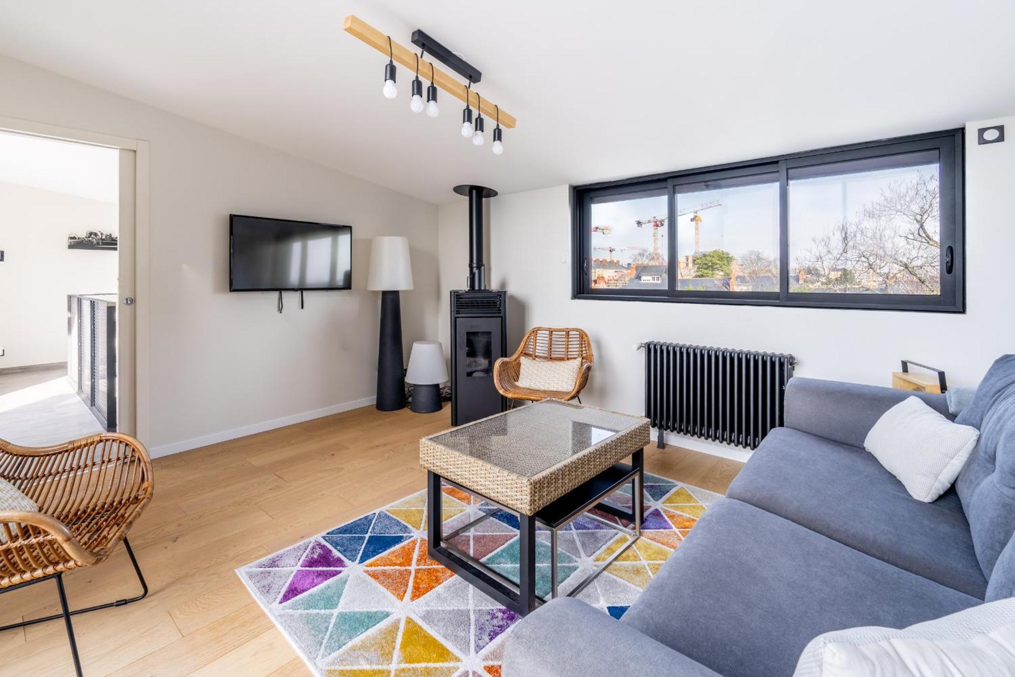 Le Nantais - Loft Moderne Avec Rooftop *